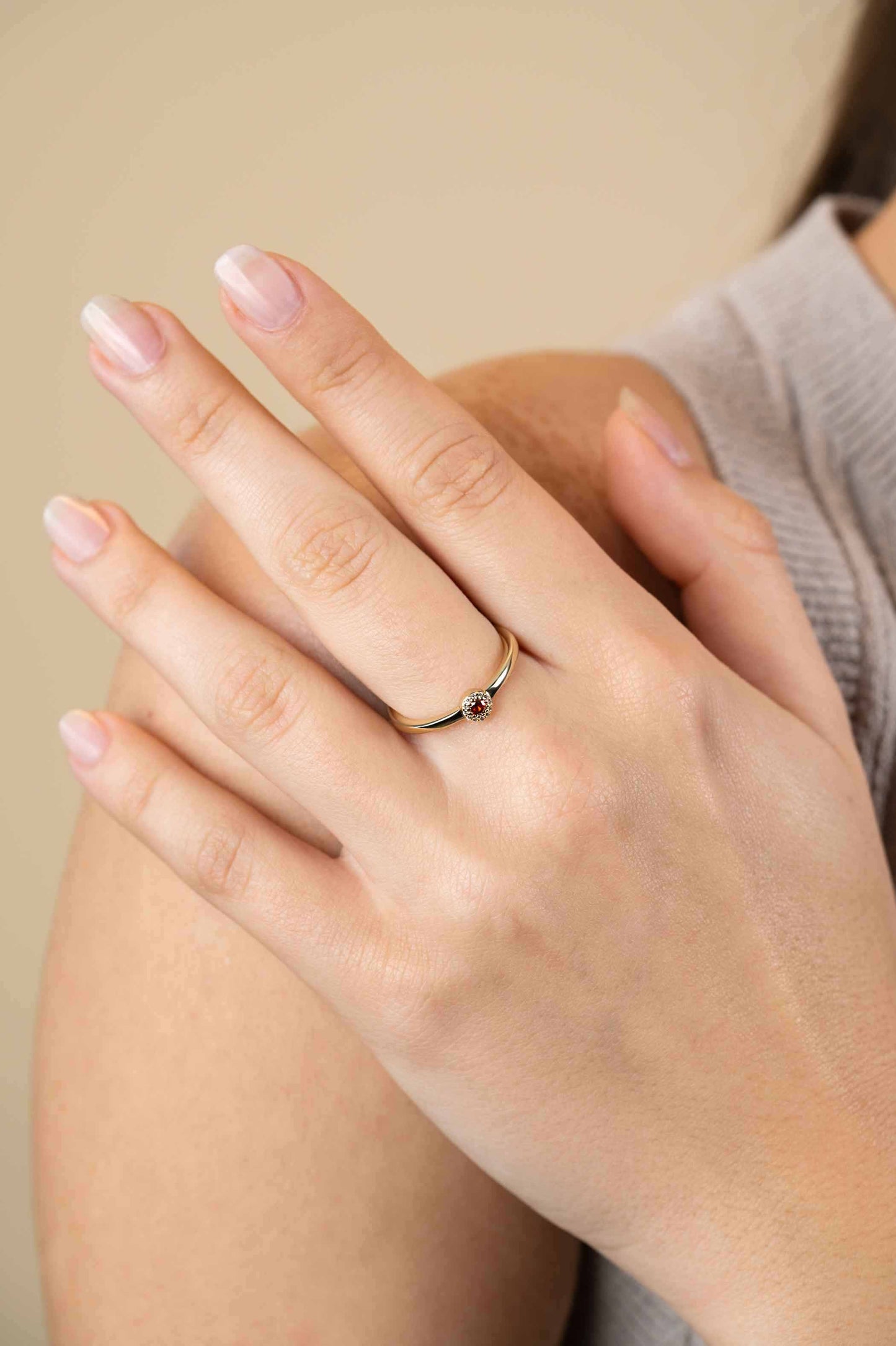 ZINZI Ring goud kleurig ZIR2560