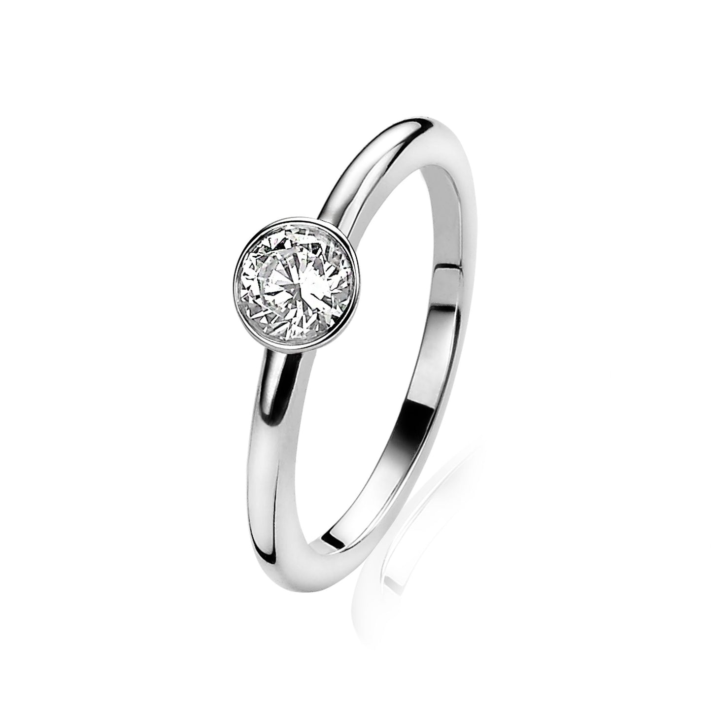 ZINZI Ring Zilver ZIR1298