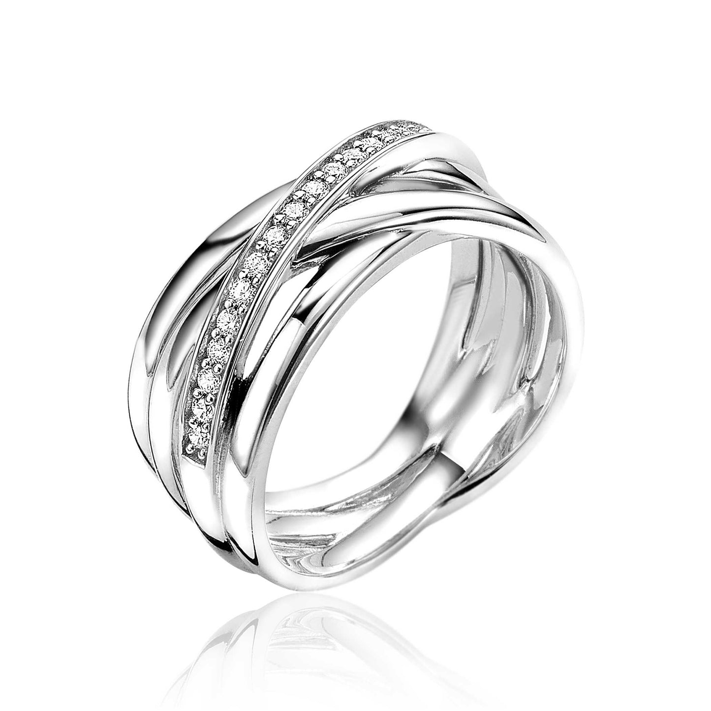 ZINZI Ring zilver ZIR1790