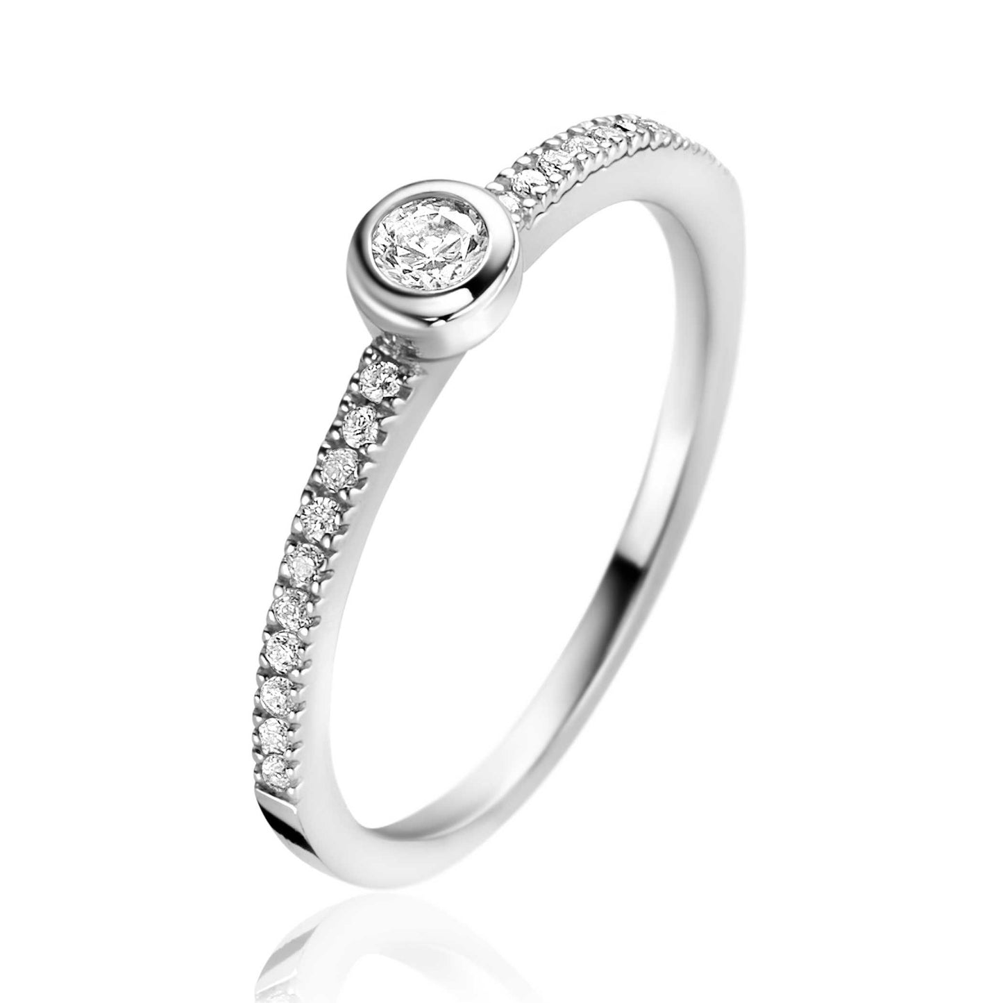 ZINZI Ring zilver ZIR2422