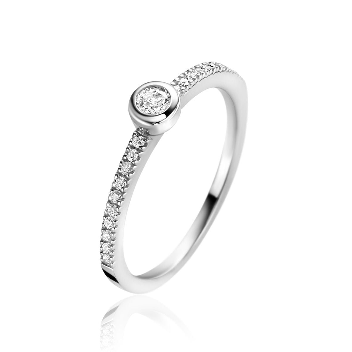 ZINZI Ring zilver ZIR2422