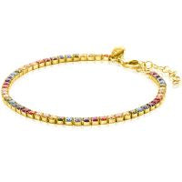 ZINZI ARMBAND VERGULD RAINBOW 2.7MM ZIA2666