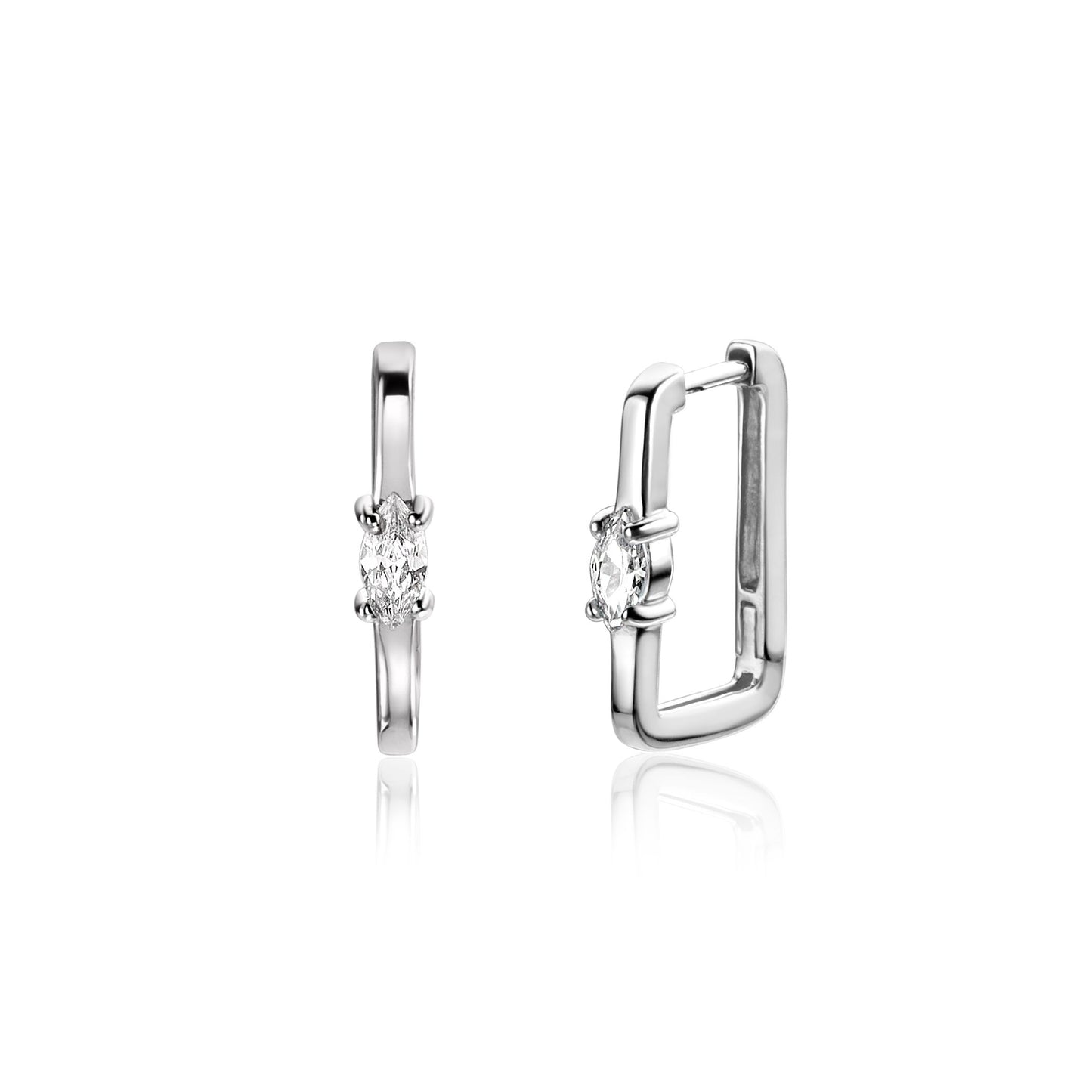 ZINZI Oorbellen zilver ZIO2448