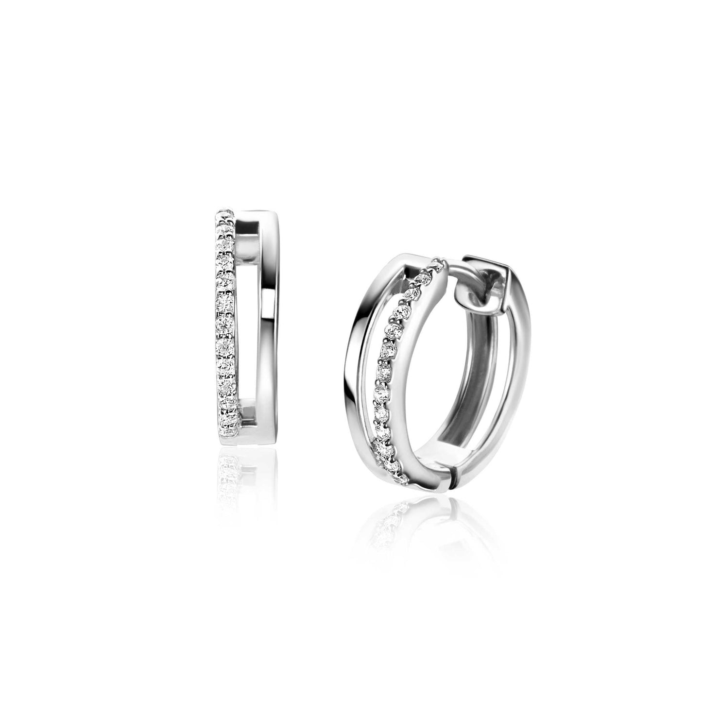 ZINZI Oorbellen zilver ZIO2452