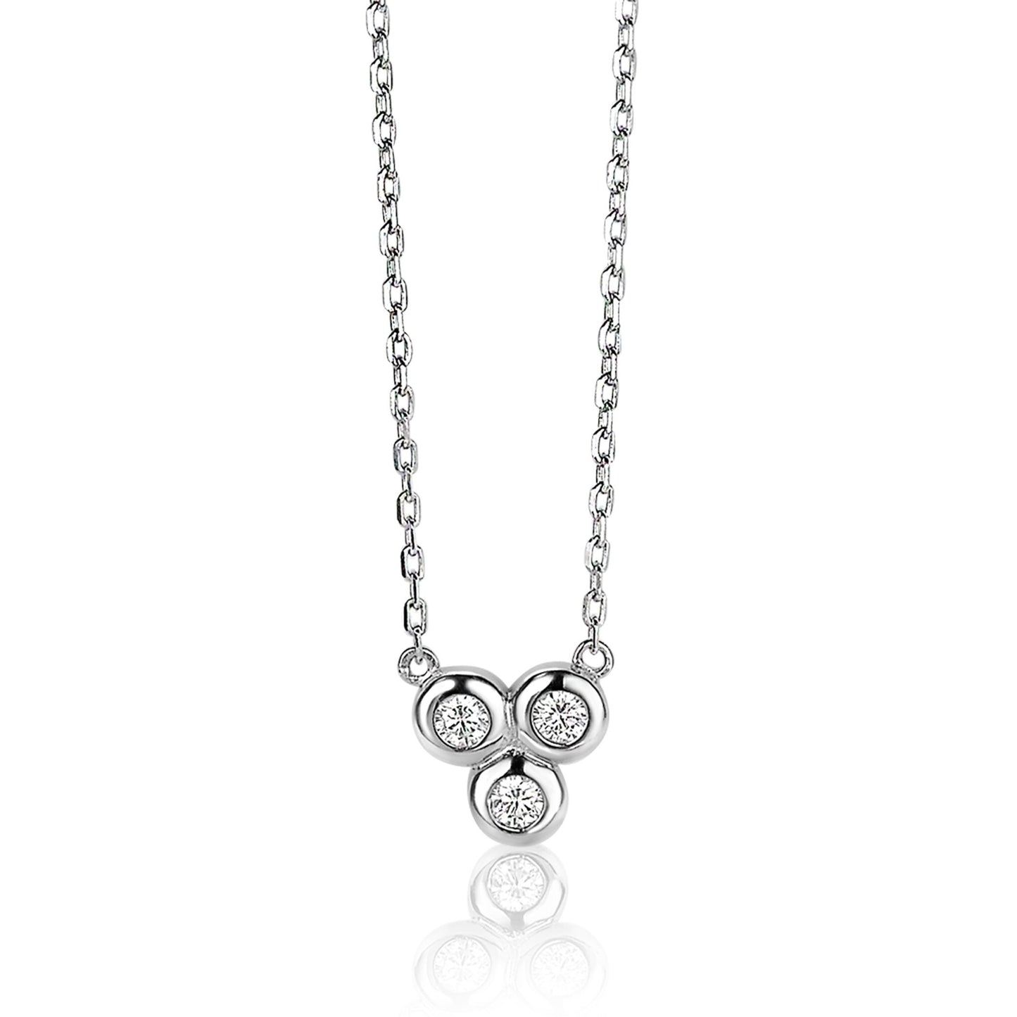 ZINZI Ketting zilver ZIC1442