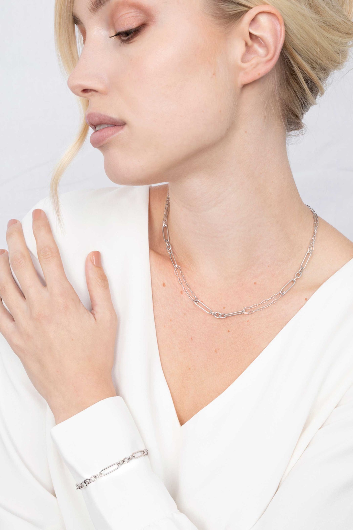 ZINZI Ketting zilver ZIC1991