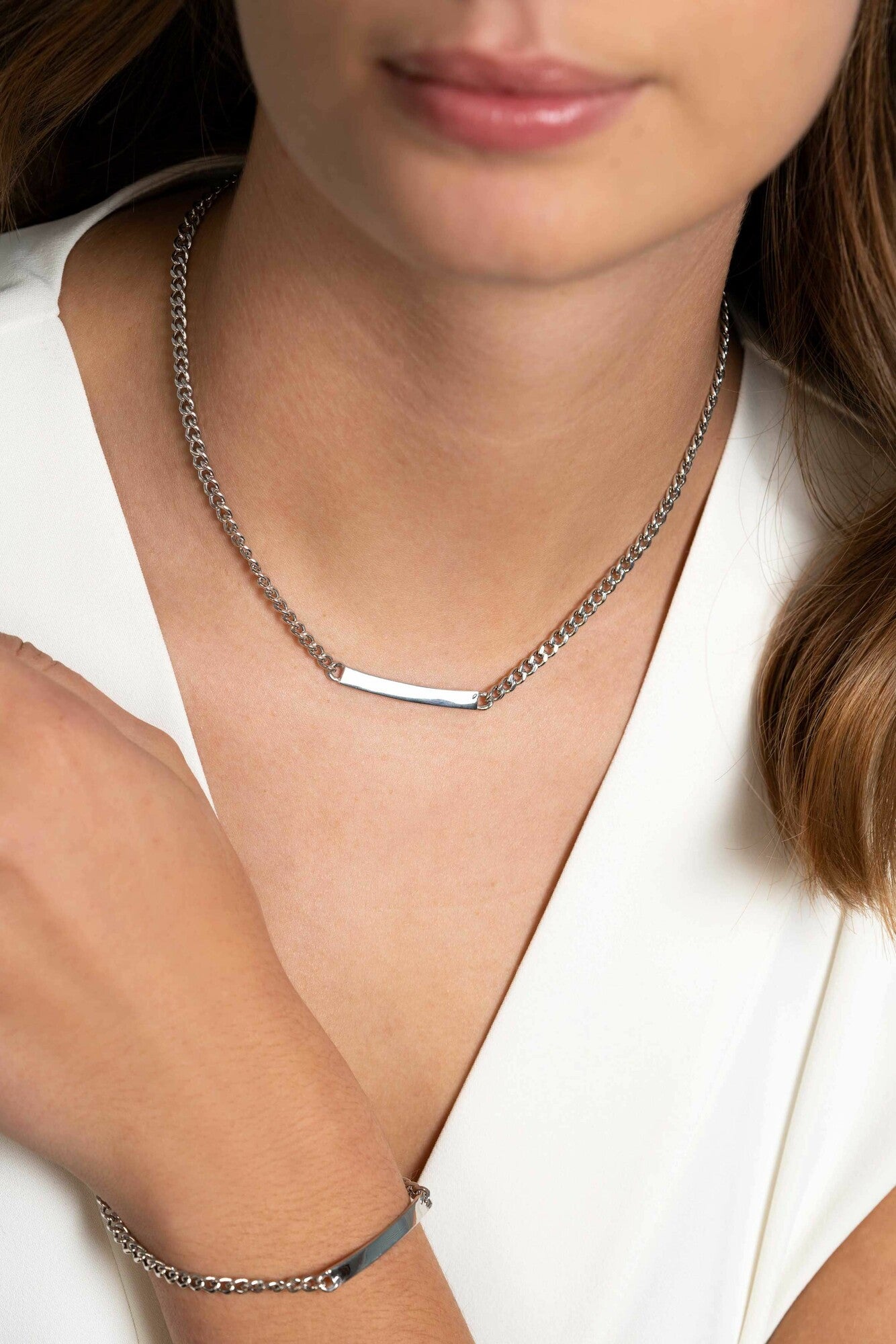 ZINZI Ketting zilver ZIC2271