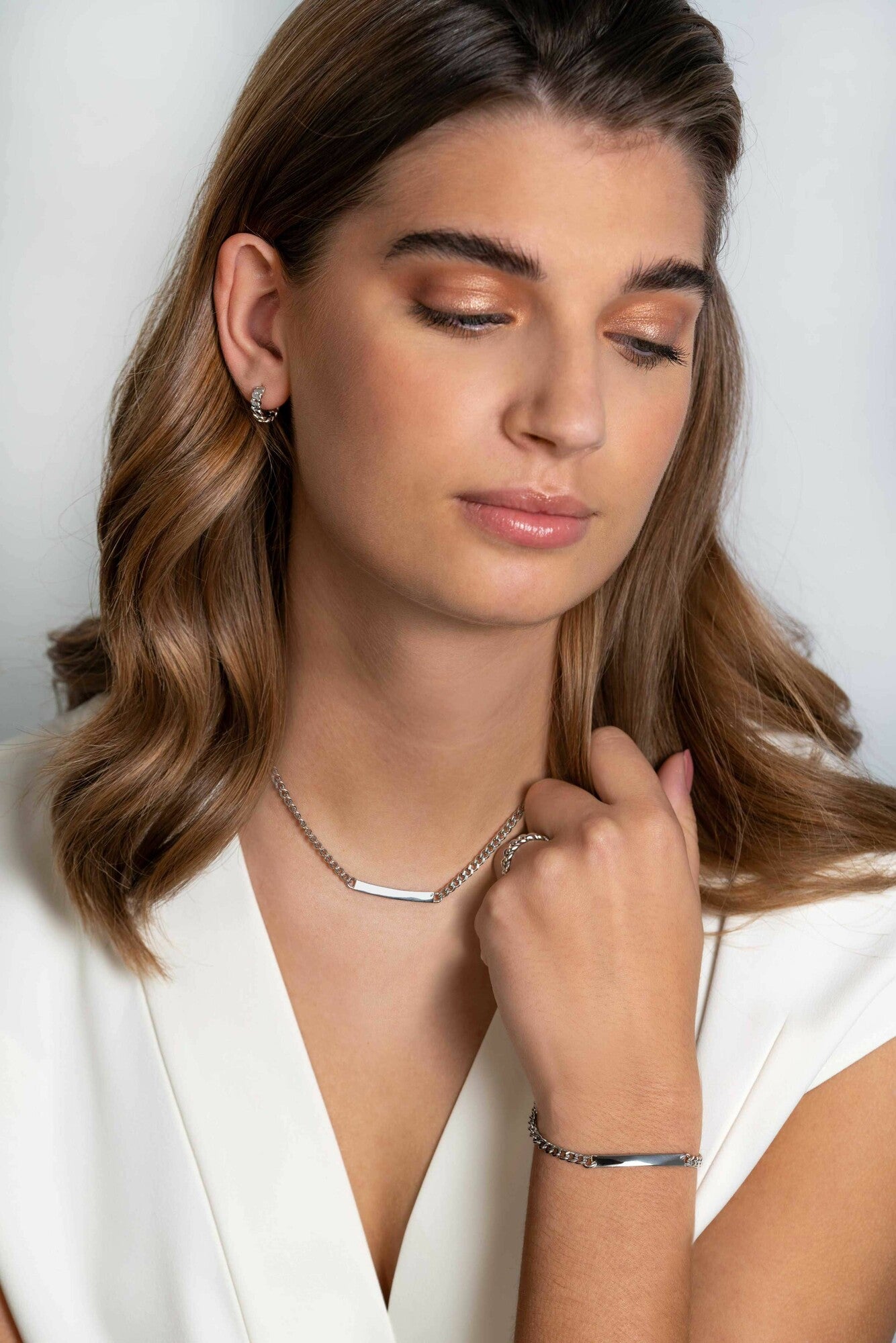 ZINZI Ketting zilver ZIC2271