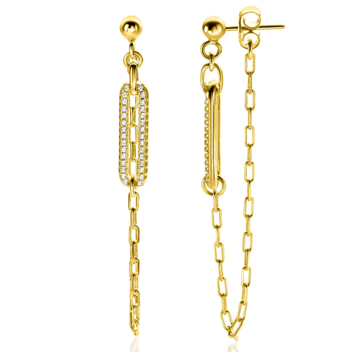 ZINZI Oorbellen goud kleurig ZIO2538
