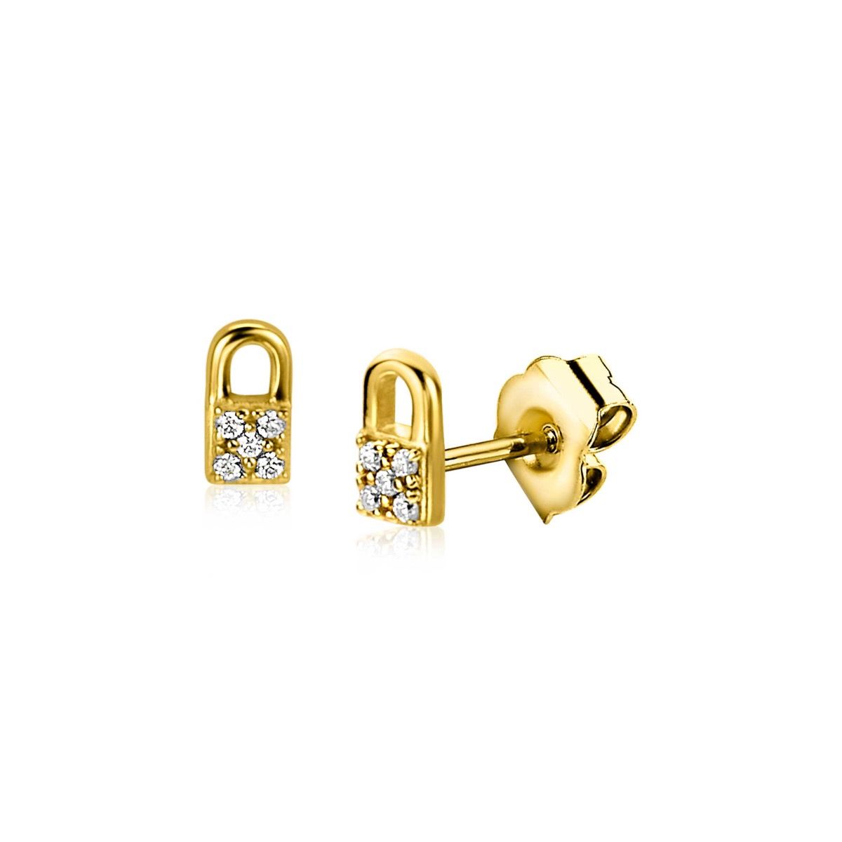 ZINZI Oorbellen goud kleurig ZIO2301