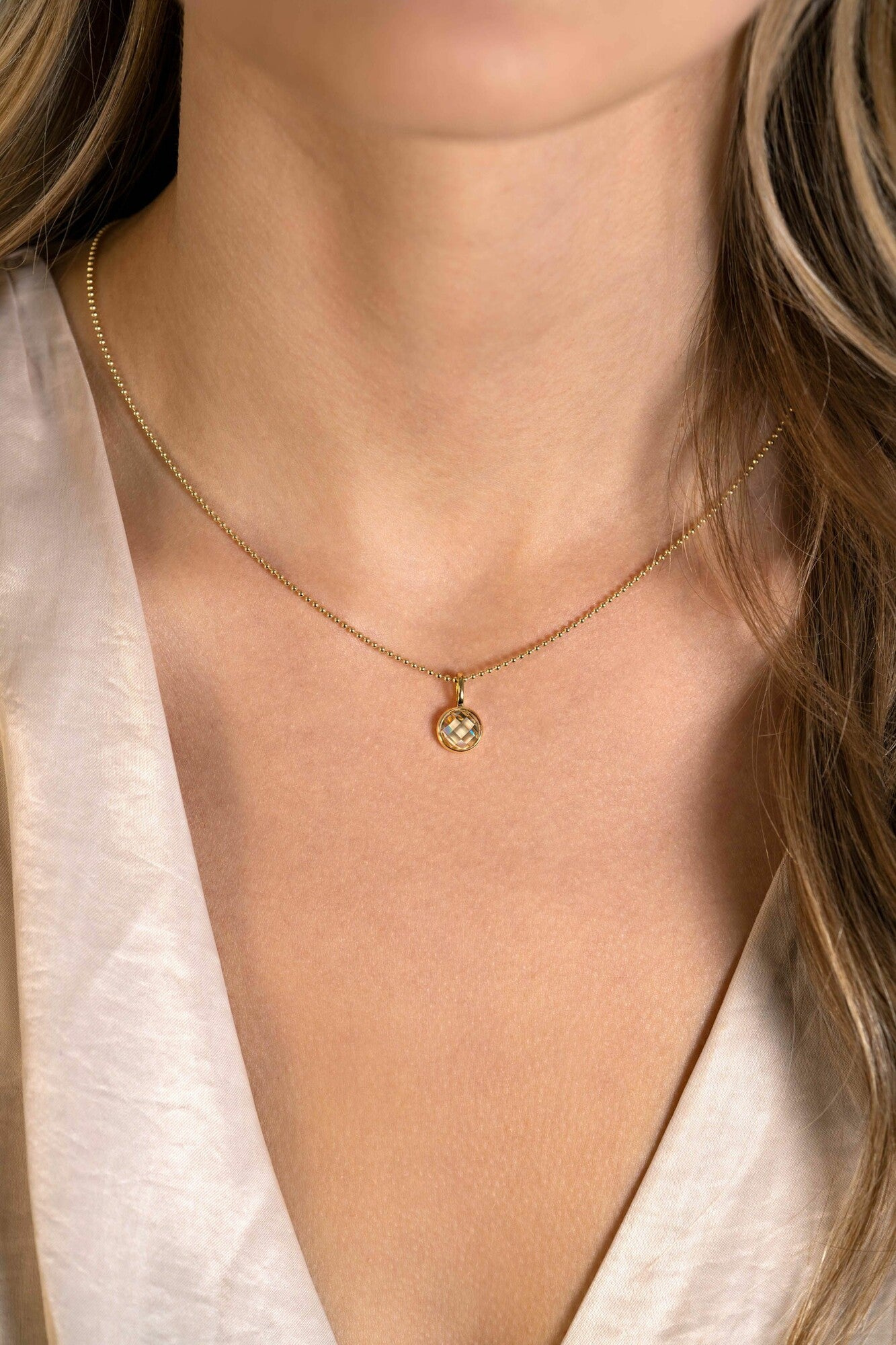 ZINZI Ketting hanger goud kleurig ZIH-NOV