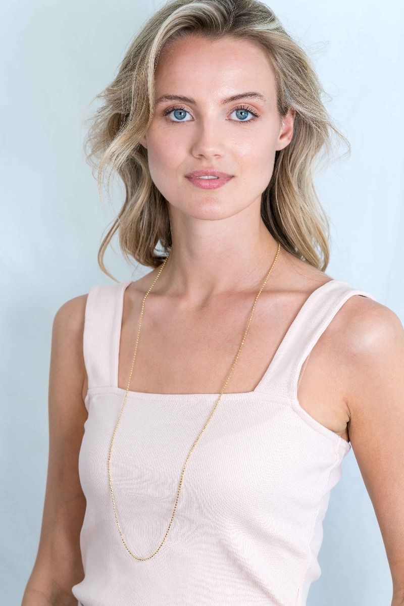 ZINZI Ketting goud kleurig ZI90BOLG