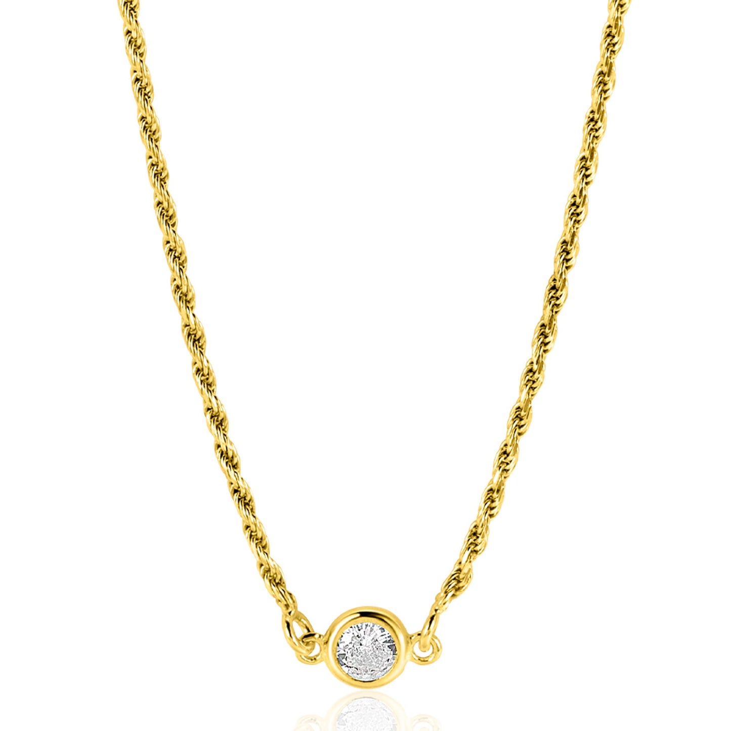 ZINZI Ketting goud kleurig ZIC2461Y