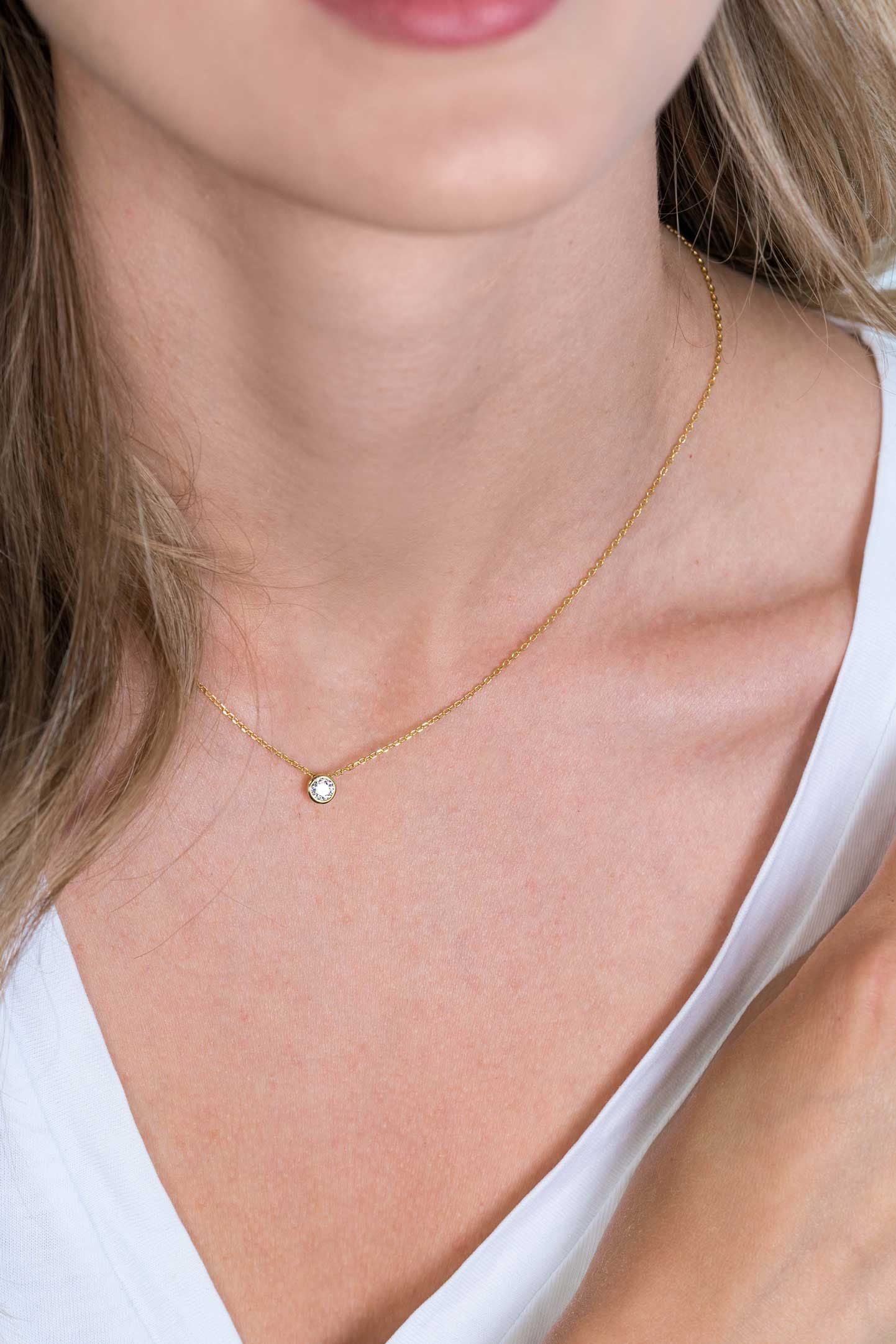 ZINZI Ketting goud kleurig ZIC1393Y