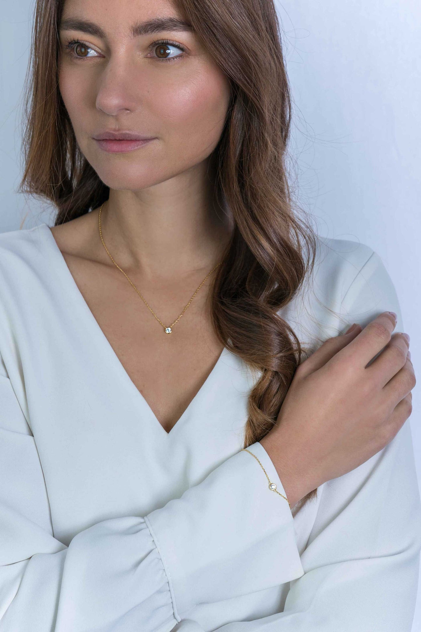 ZINZI Ketting goud kleurig ZIC1393Y