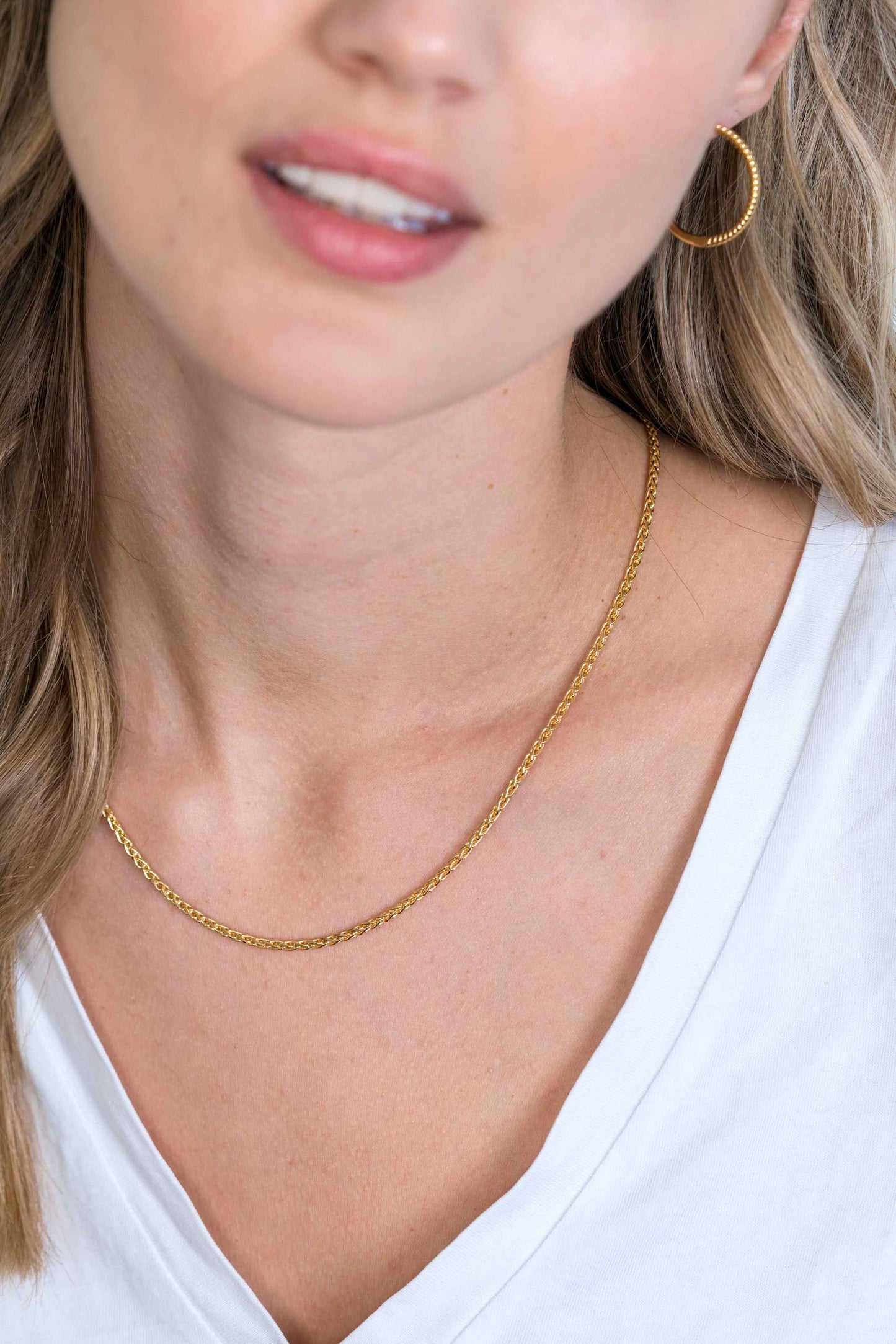 ZINZI Ketting goud kleurig ZIC1931G 42CM