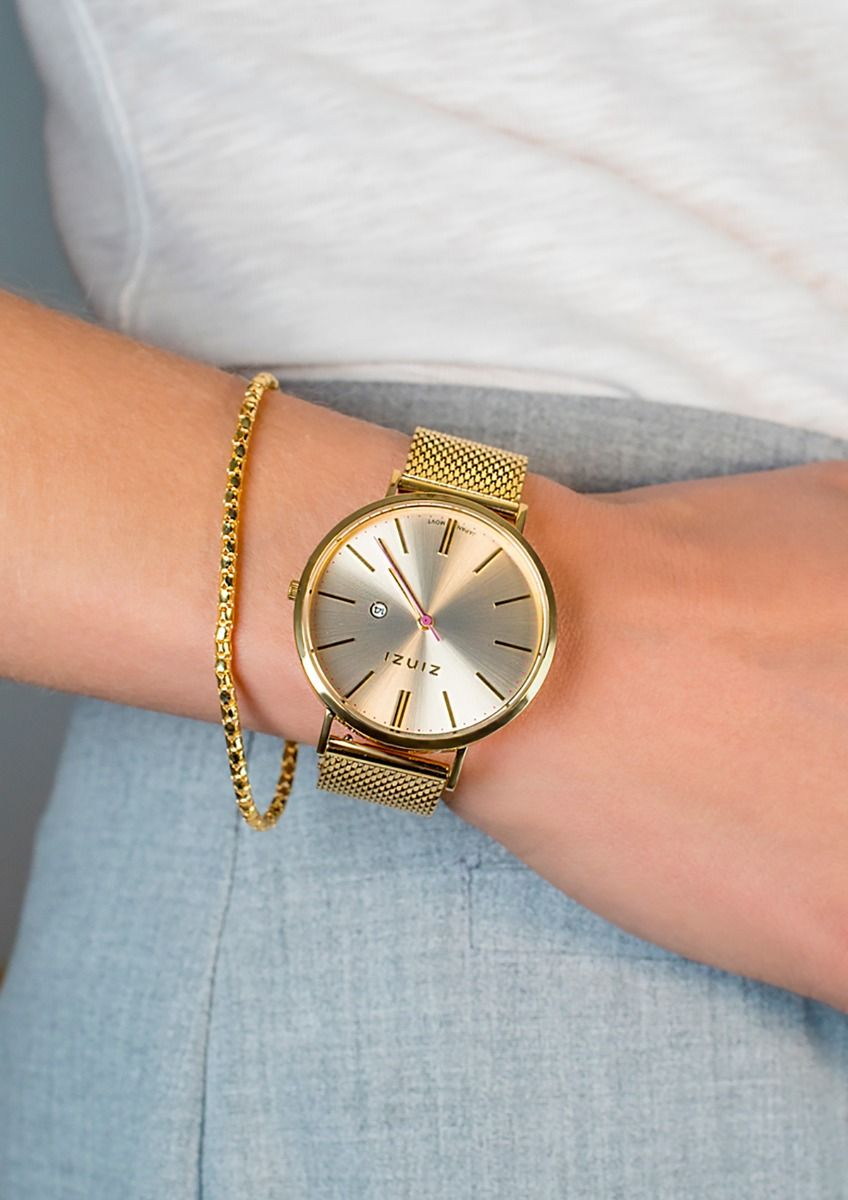 ZINZI Horloge goud kleurig ZIW410M