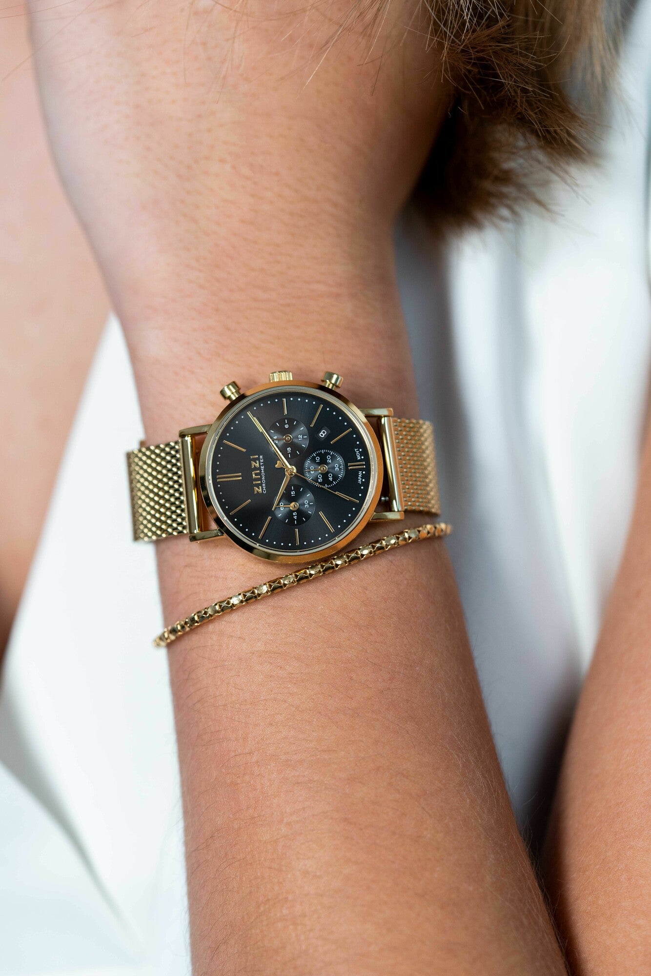 ZINZI Horloge goud kleurig ZIW1543