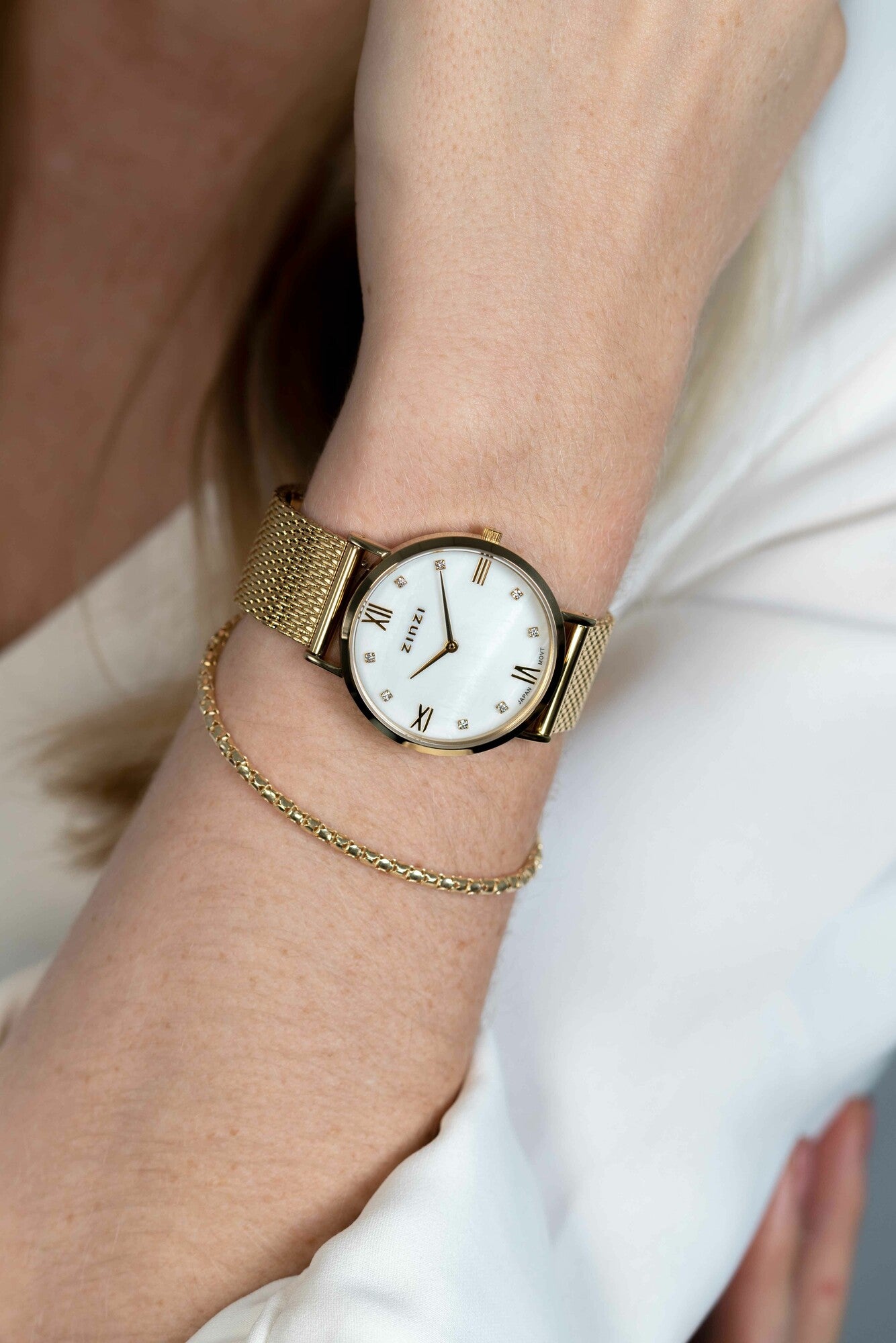 ZINZI Horloge goud kleurig ZIW548M