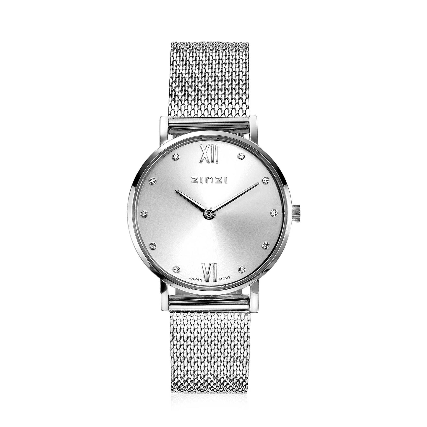 ZINZI Horloge zilver kleurig ZIW628M