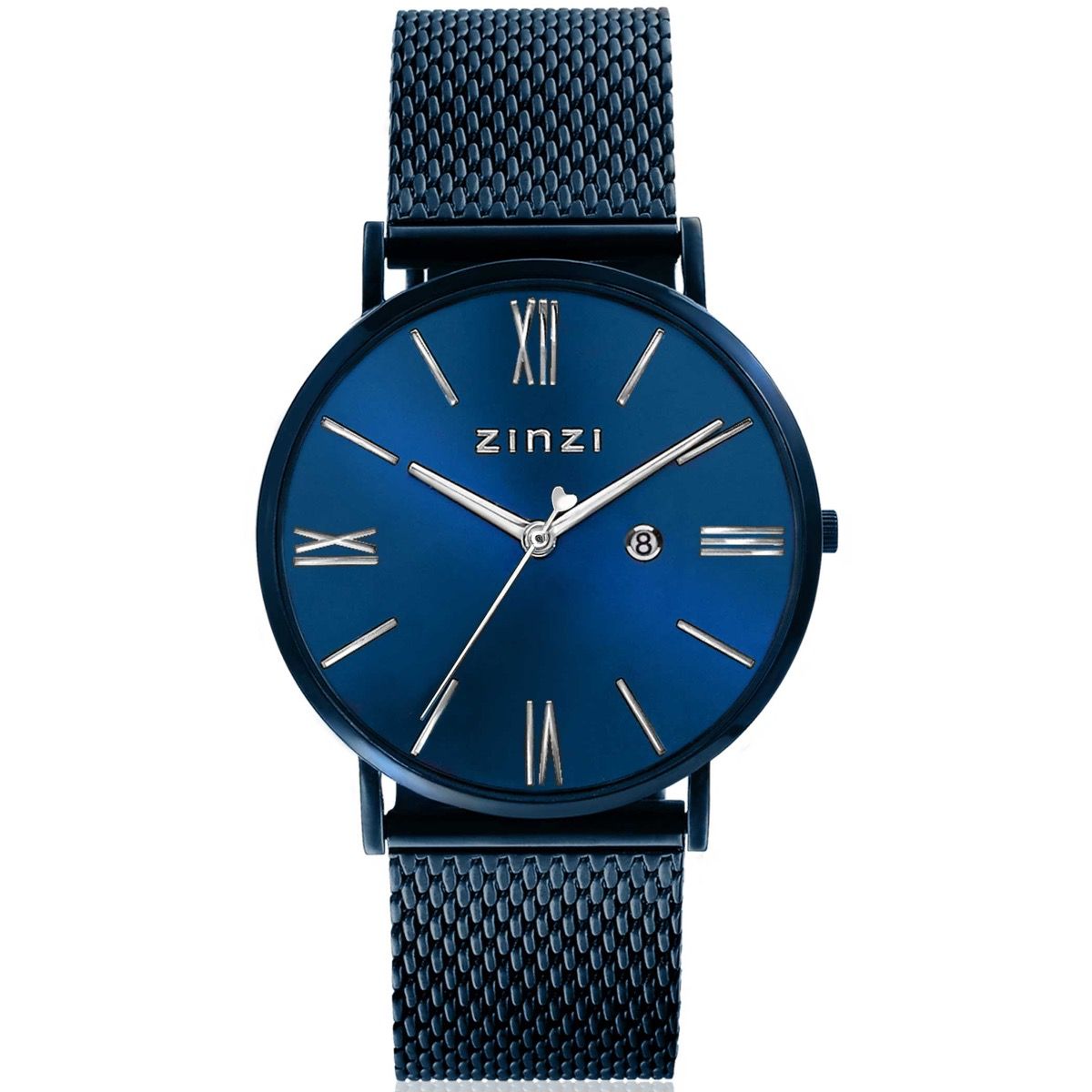 ZINZI Horloge BLAUW-STASL ZIW551M