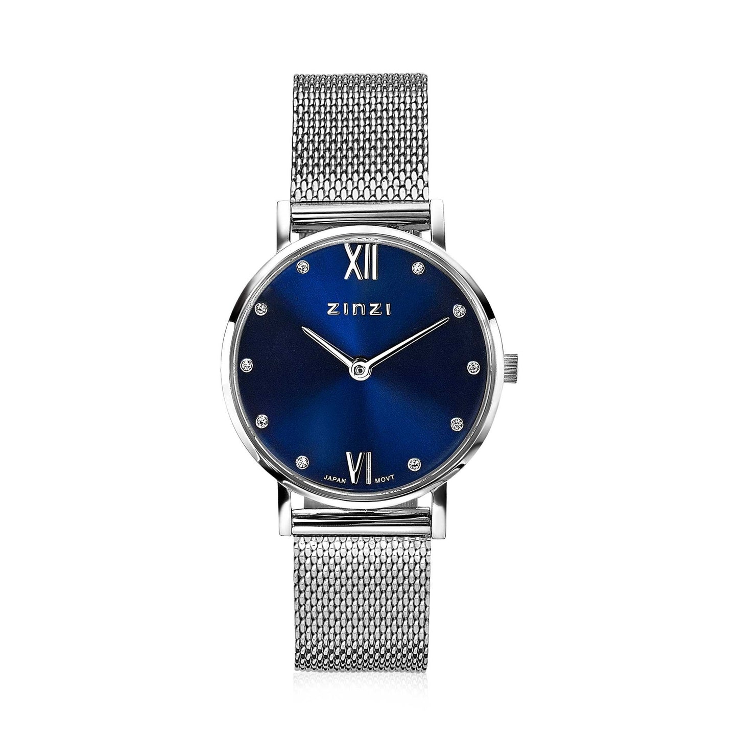 ZINZI Horloge zilver kleurig ZIW630M