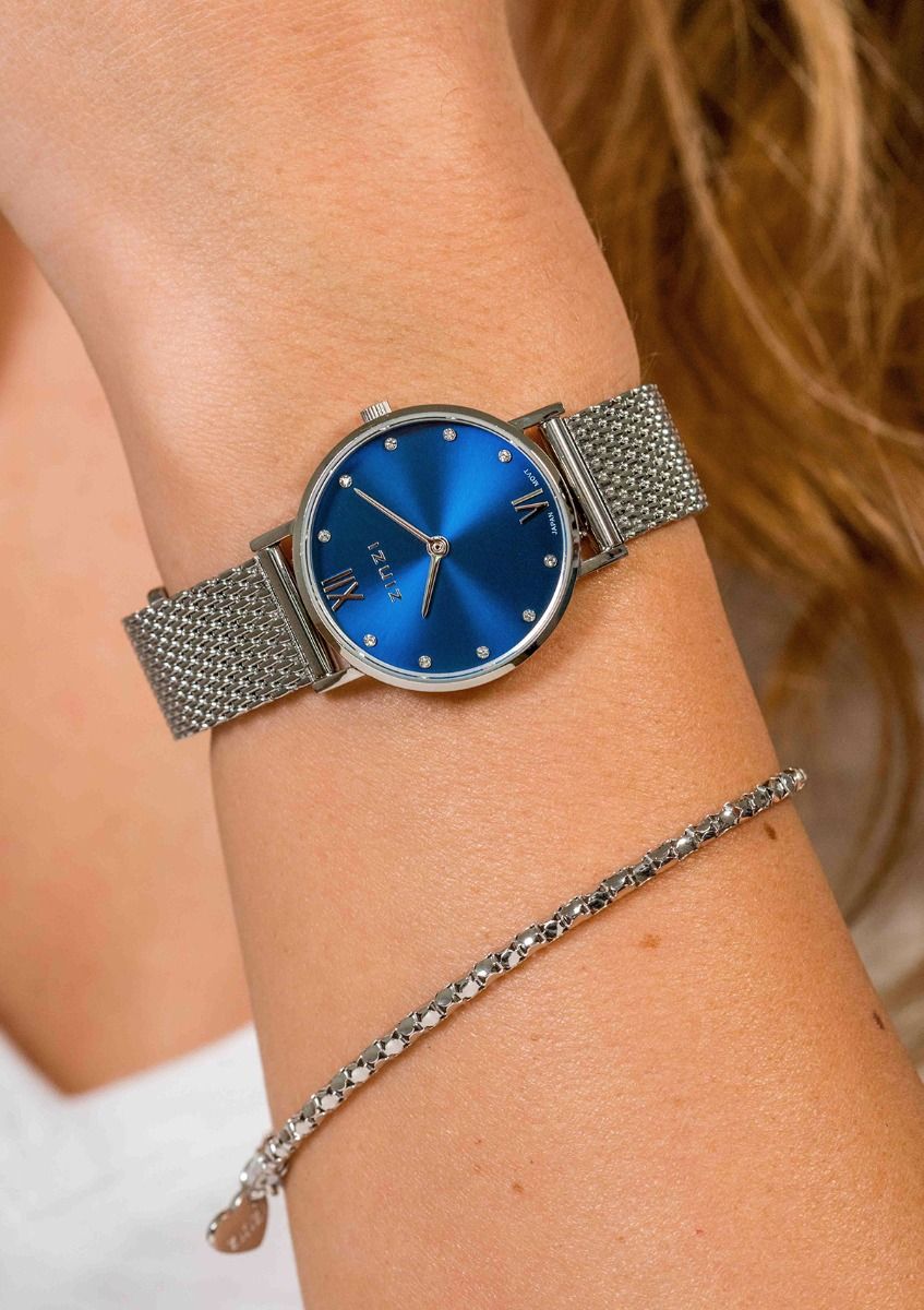 ZINZI Horloge zilver kleurig ZIW630M