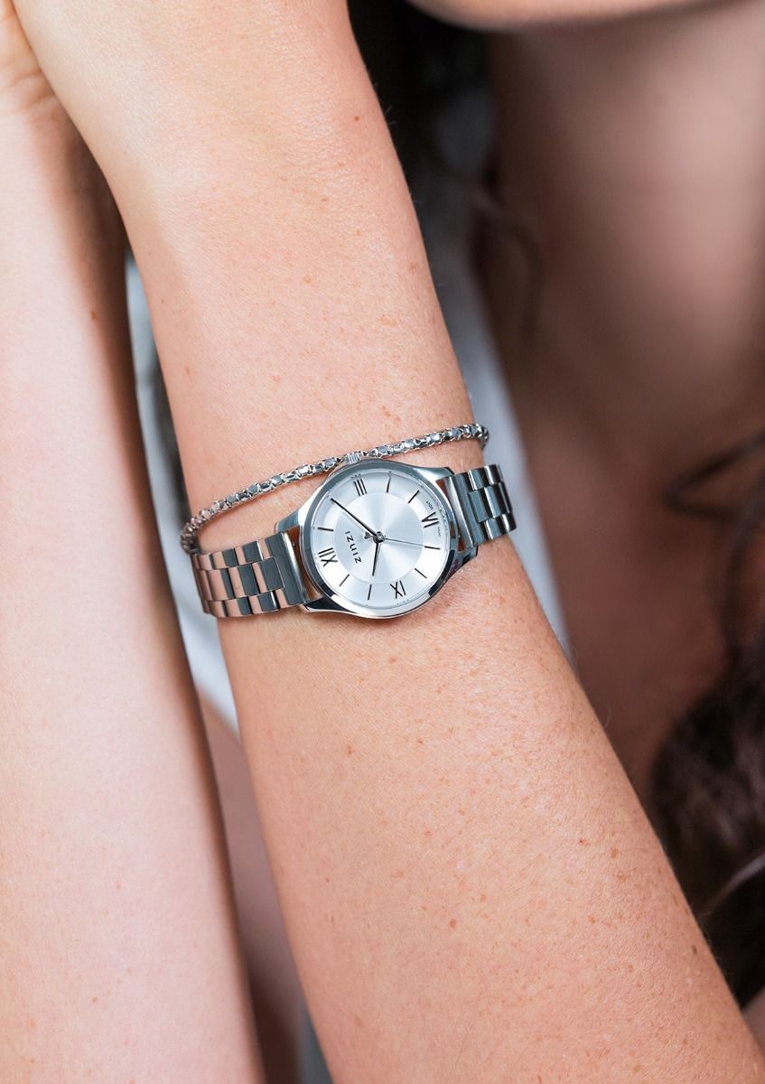 ZINZI Horloge zilver kleurig ZIW1202