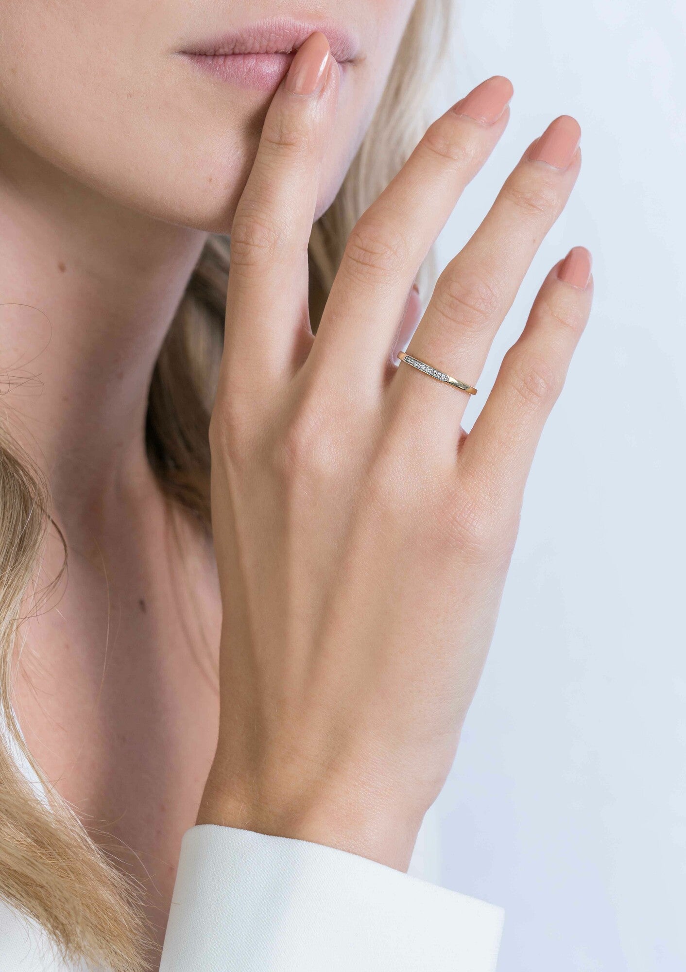 ZINZI Gold 14 karaat gouden ring ZGR148