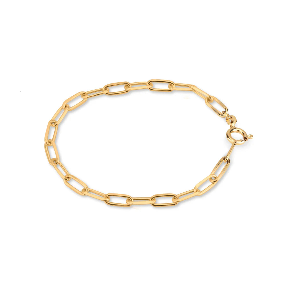 Melano Ornaments Diamond Paperclip Bracelet