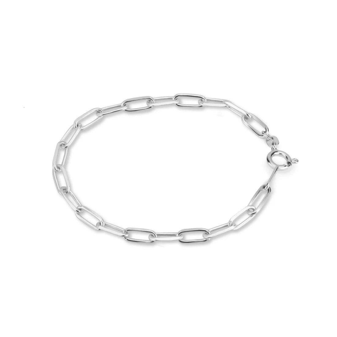 Melano Ornaments Diamond Paperclip Bracelet