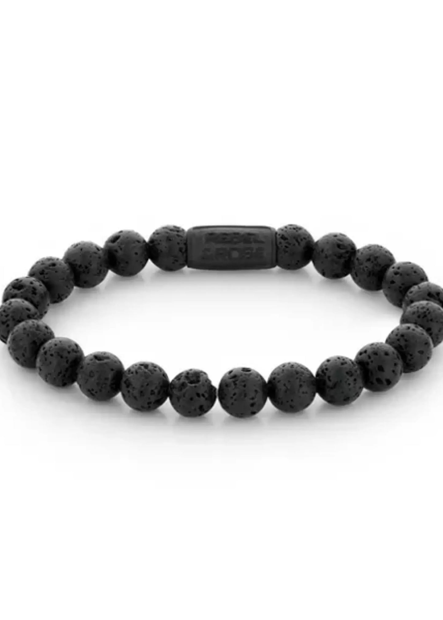REBEL & ROSE Armband Black Moon All Black 8MM M