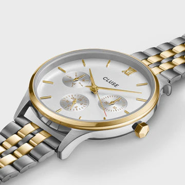 CLUSE Watch Steel, Bicolour