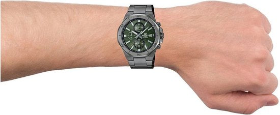 EDIFICE HORLOGE ZILVERKLEURIG EFV-640DC-3AVUEF