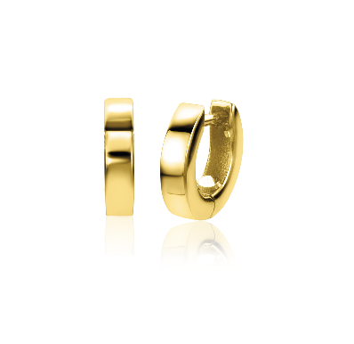 ZINZI Gold 14 karaat gouden oorringen ZGO303