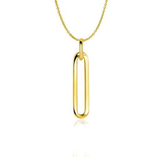 ZINZI Gold 14 karaat gouden hanger ZGH358