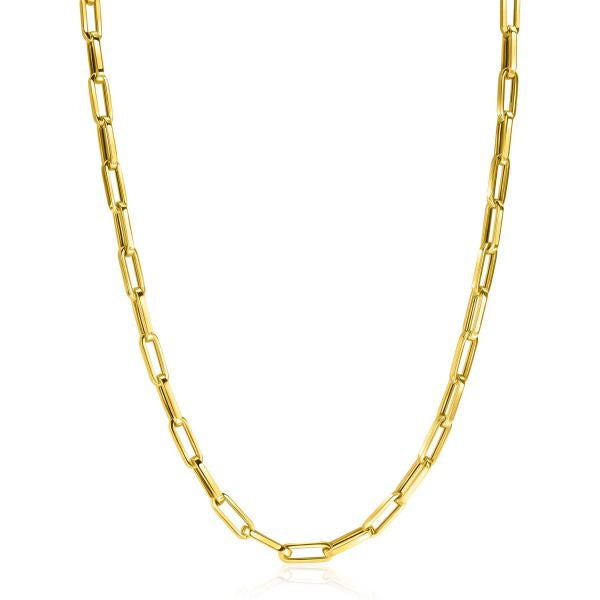 ZINZI Gold 14 karaat gouden collier 45cm ZGC347