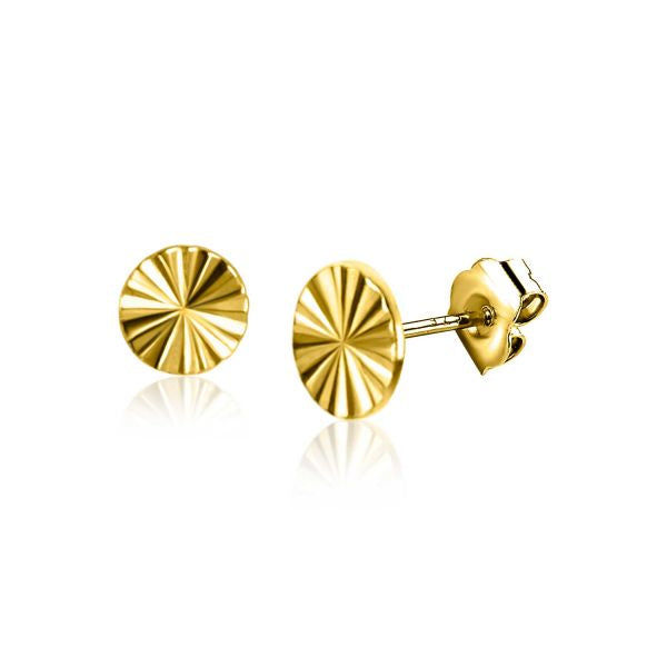 ZINZI Gold 14 karaat gouden oorknoppen ZGO341