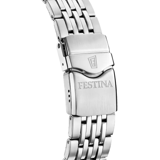 FESTINA HEREN ZILVERKLEURIG HORLOGE F20661/3