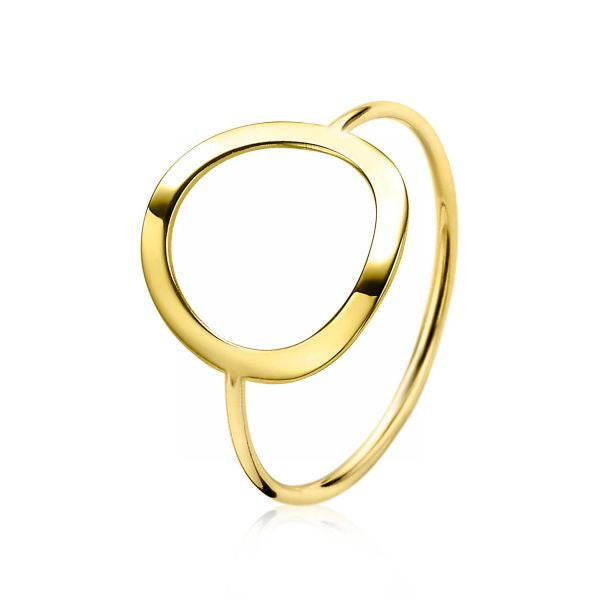 ZINZI Gold 14 karaat gouden ring ZGR173