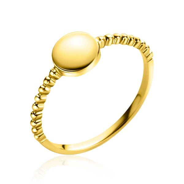 ZINZI Gold 14 karaat gouden ring ZGR399