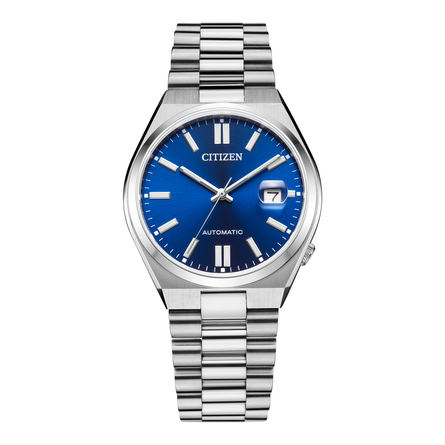 CITIZEN TSUYOSA Automatic Horloge voor Heren – Blauwe Wijzerplaat NJ0150-81L