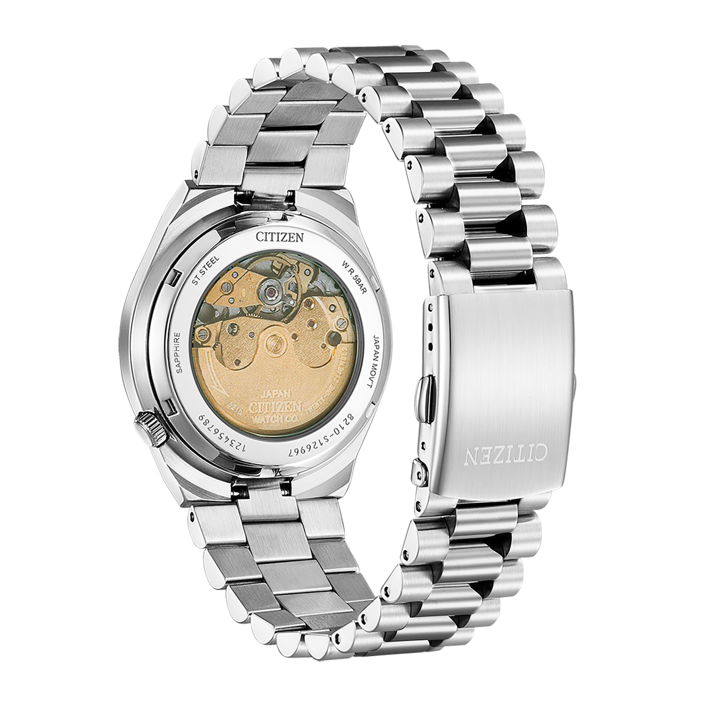 CITIZEN TSUYOSA Automatic Horloge voor Heren – Groene Wijzerplaat NJ0150-81X