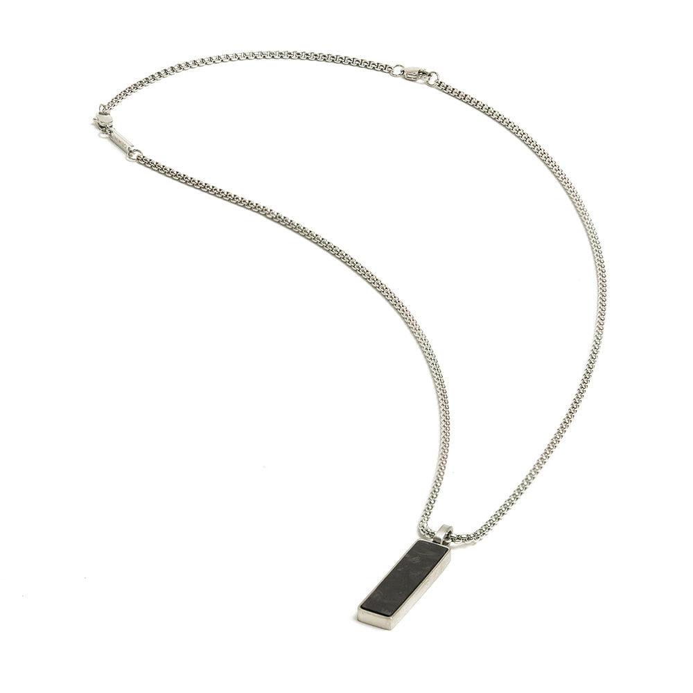 GEMINI Galli Necklace Forged Carbon Finish