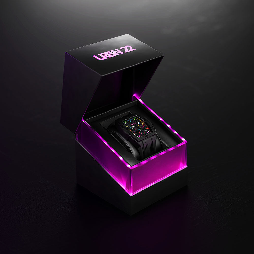 URBN22 ONYX BLACK MAYHEM WATCH