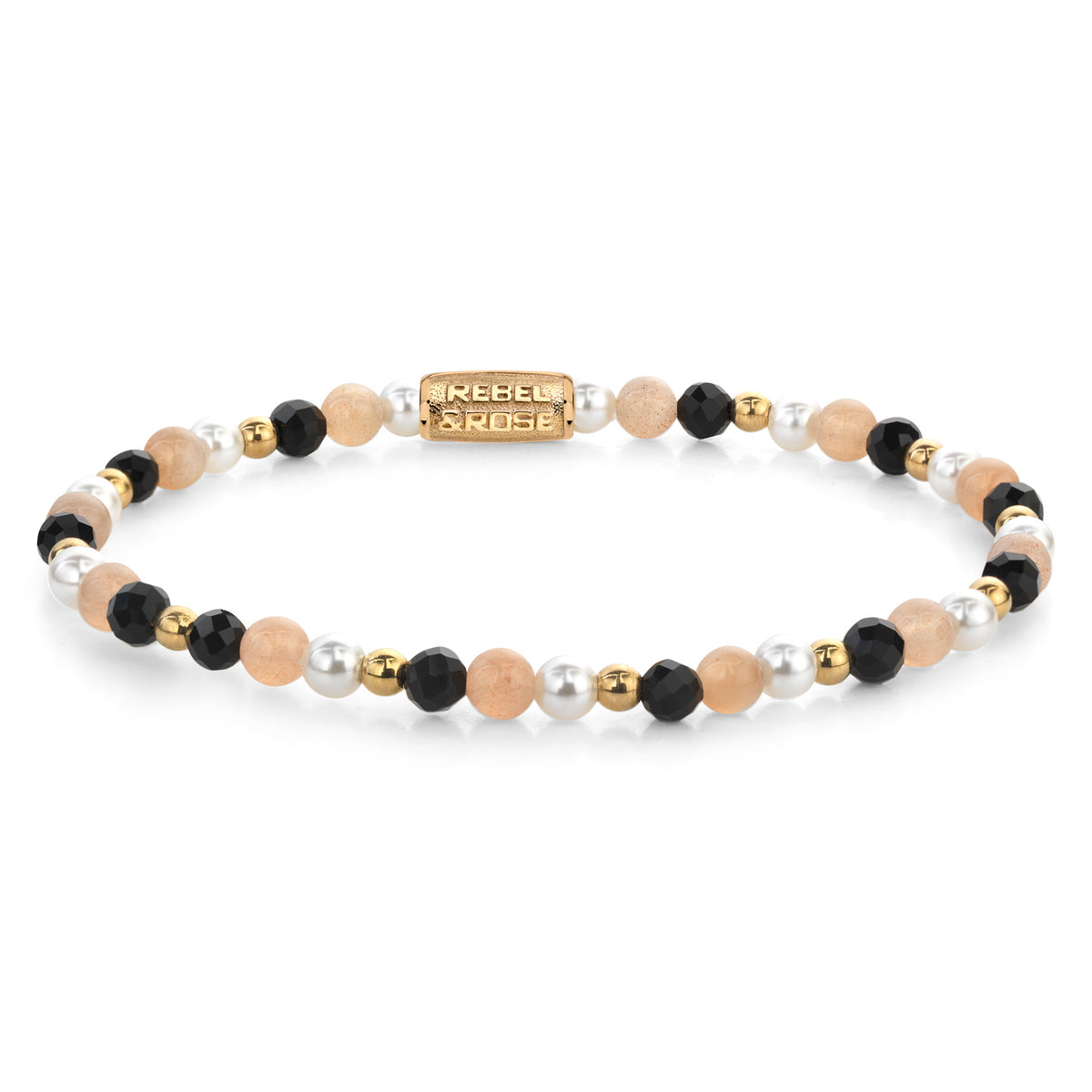 Rebel & Rose Black Glam Rocks Party - 4mm