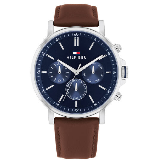Tommy Hilfiger TH1710585 Heren Horloge Leer