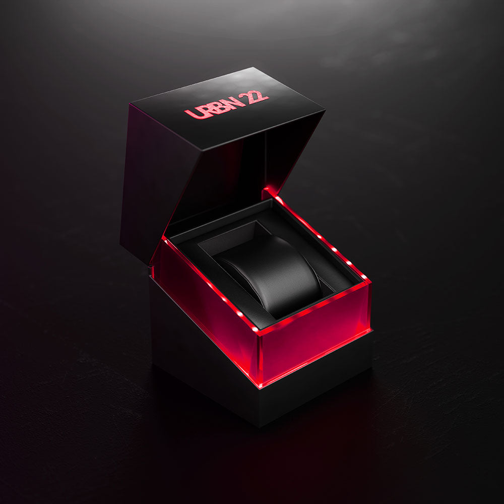 URBN22 NITRO CORAL RED WATCH