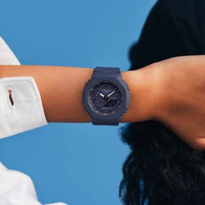 G-SHOCK DONKERBLAUW GMA-S2100BA-2A1ER