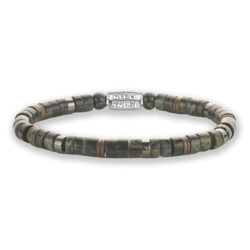 Rebel & Rose Slices, Camouflage Green - 6mm